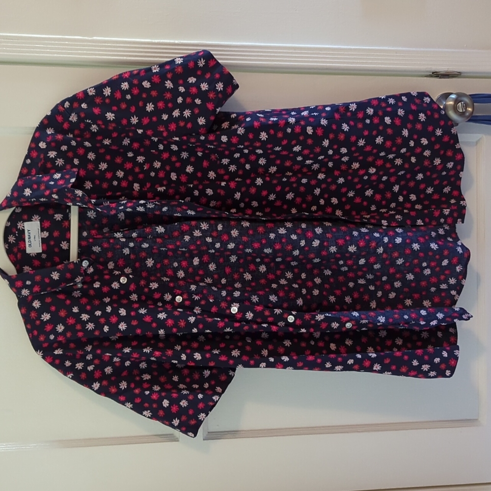 Old Navy floral button down